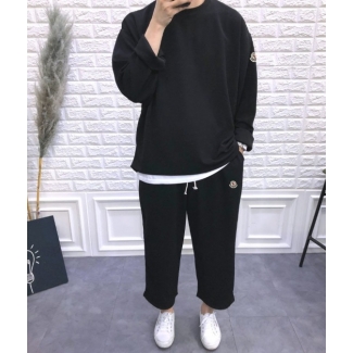 몽클레어 긴팔티 9부 와이드팬츠 셋업
