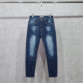 보테가 삼각로고 청바지