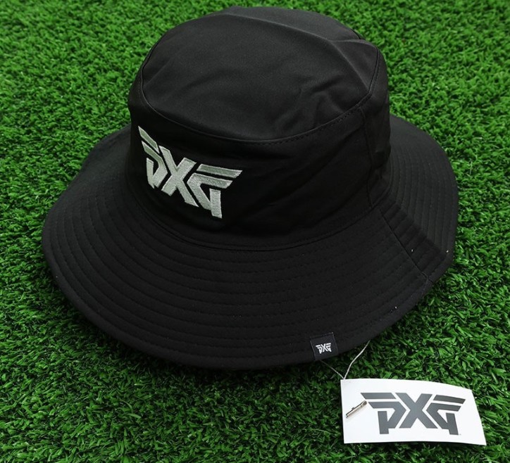 [PXG] 피엑스지 블랙 오렌지 양면 버킷햇