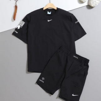 나이키x녹타 골프 숏슬리브 크루넥 & 쇼츠 팬츠 SET