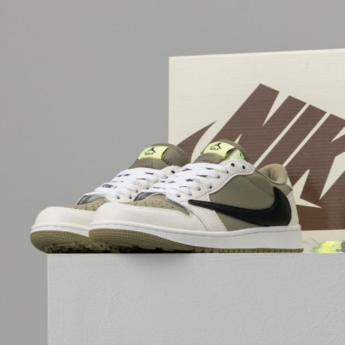 [NIKE] 에어조던 1 로우 골프 x Travis Scott 트래비스 스캇 Neutral Olive