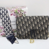 [DIOR] 오블리크 새들백 미니 체인백