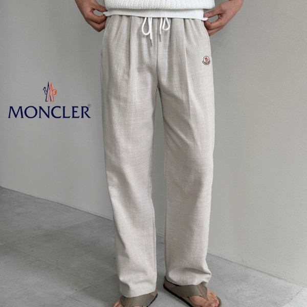 MC 린넨 와이드 밴딩 팬츠